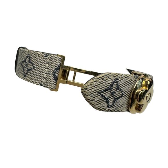 Louis Vuitton Good Luck (or) Wish Bracelet - Mini lin Monogram Canvas - Picture 8 of 13
